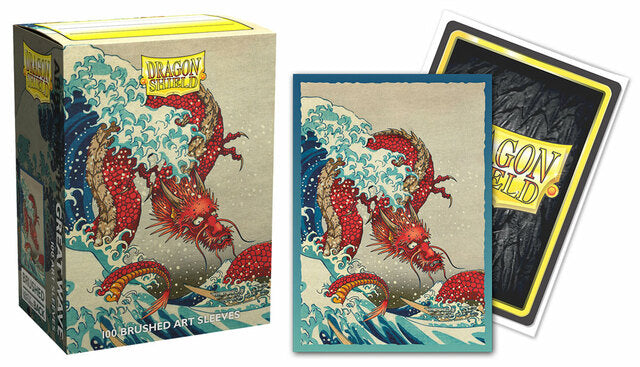 Dragon Shield - Art 100 Sleeves - The Great Wave - The Mana Shop