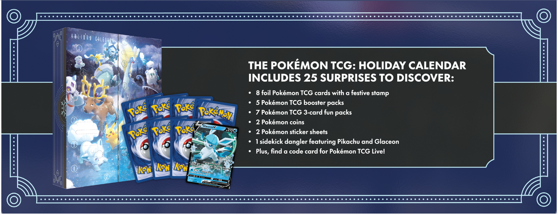 Pokémon TCG: 2023 Holiday Calendar – The Keystone Pokéshop